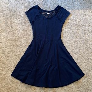 Hollister skater dress with lace back